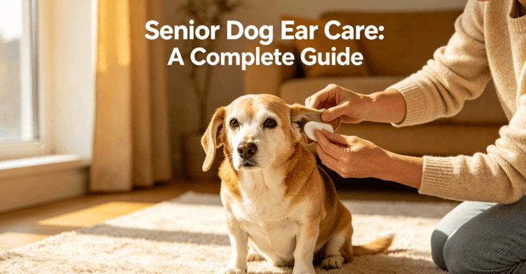 Senior Pet Ear Care: What to Check Before Cleaning at Home