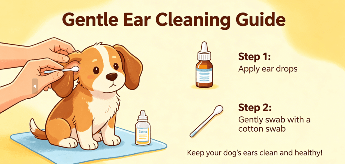 Outer ear checks should focus on visible debris, odor, redness, and comfort