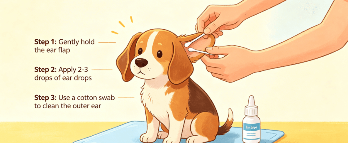Ear care products should be used only as directed for the individual pet