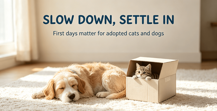 Adopting Cats & Dogs: A Beginner’s Guide to Helping New Pets Settle In